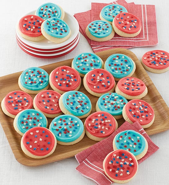 Cheryls 36 Buttercream Frosted Cutout Cookies